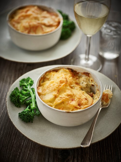 Comté, Smoked Haddock and Chorizo Gratin Comté Cheese Official UK site