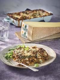 Lasagne florentine with Comté 