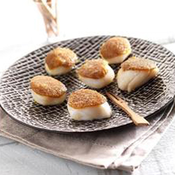 Scallops with a Comté and hazelnut crust Comté Cheese Official UK site